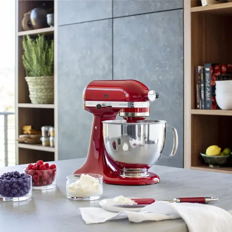 Robot Pétrin 3En1 10 Vitesses Avec Bol En Inox 4.8L 300W Artisan KitchenAid 5KSM125EER – Image 6