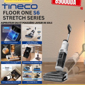 Tineco Floor ONE STRETCH S6 Aspirateur Eau et Poussière Laveur de Sols